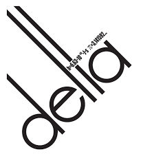 Logo czasopisma "Delta"
