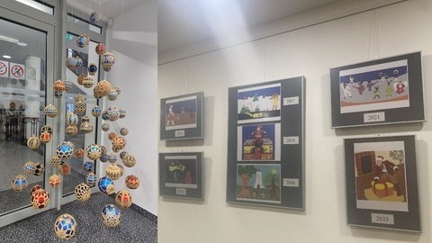 Exhibition at Faculty's library