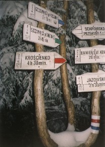 kierunkowskaz na Przehybie