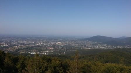 Widok z Szyndzielni (Beskid �l�ski)
